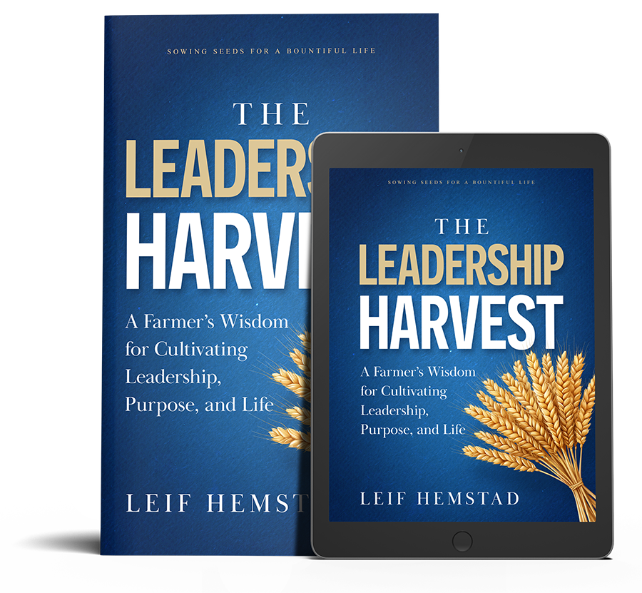 The Leadership Harvest kindle cover views